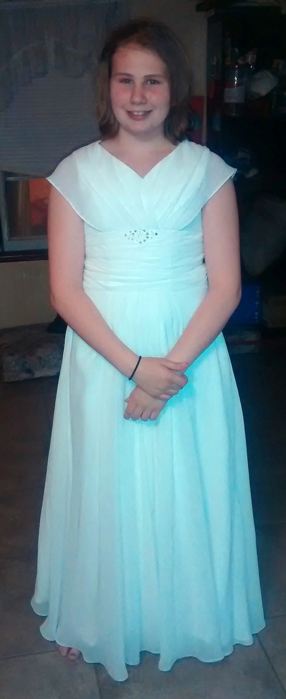 jr brides dress to match brides